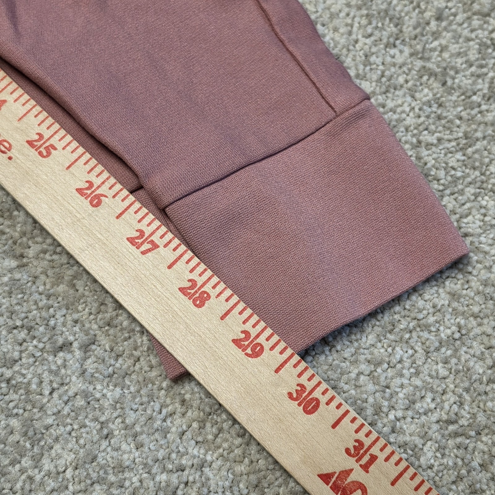 Zero Wasted Daniel Zwd Patchwork Jogger Pants Womens L Pink Velvet Recycled Usa — image 8 of 8